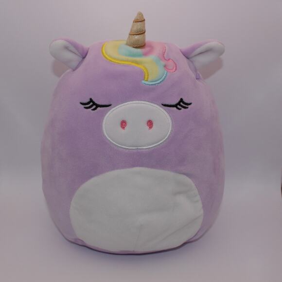 Squishmallows Silvia the Unicorn 8” Sleeping 2019 - Retired - Picture 1 of 9